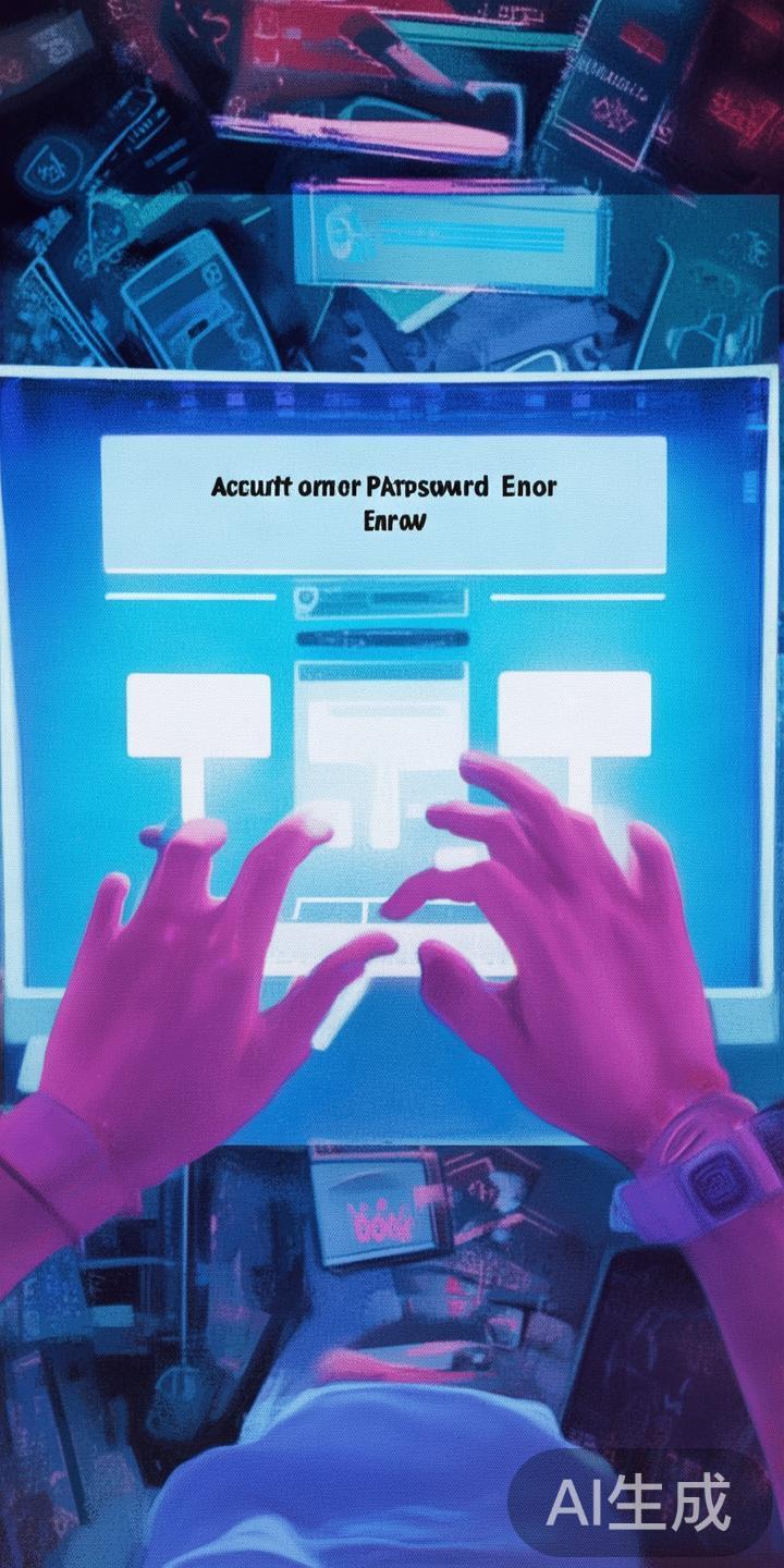 账号或密码错误：这是最常见的问题，用户可能由于密码